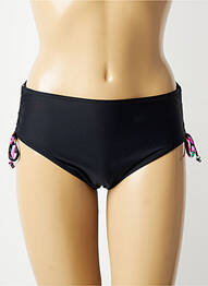 Bas de maillot de bain stretch culotte noir DEIDAD femme