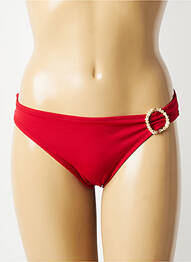 Bas de maillot de bain stretch culotte rouge HERMAR femme