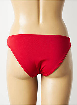 Bas de maillot de bain stretch culotte rouge HERMAR femme