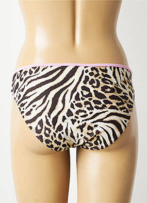 Bas de maillot de bain stretch culotte noir ARIELLA femme