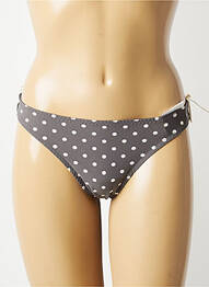 String tissage popeline gris MARIE JO femme