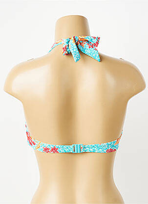 Haut de maillot de bain stretch bleu ESPRIT femme