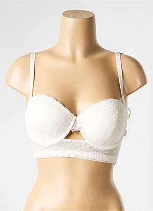 Soutien-gorge légère et transparente haut soutien-gorge moulé beige ESPRIT femme