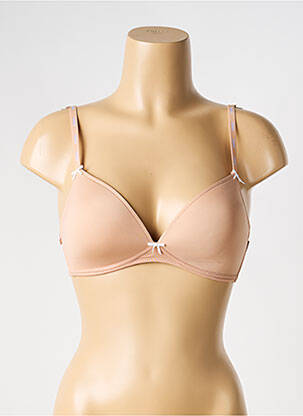 Soutien-gorge effet matière satinée haut soutien-gorge moulé chair MARIE JO femme