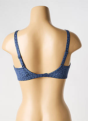 Soutien-gorge effet matière satinée haut soutien-gorge moulé bleu PRIMADONNA femme