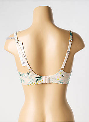 Soutien-gorge effet matière satinée haut soutien-gorge moulé beige ESPRIT femme
