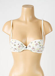 Soutien-gorge effet matière satinée haut soutien-gorge push-up jaune ESPRIT femme