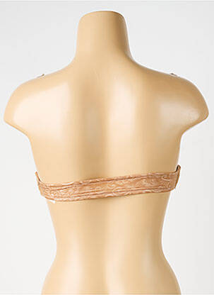 Soutien-gorge légère et transparente haut bandeau chair AUBADE femme