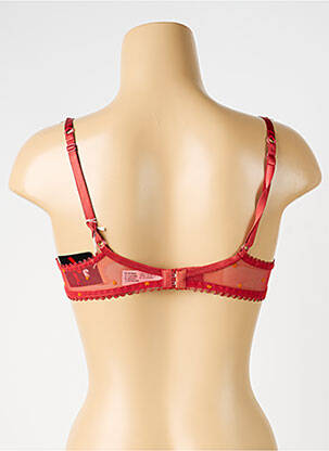 Soutien-gorge légère et transparente haut soutien-gorge emboitant rouge RIEN femme