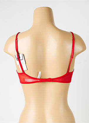 Soutien-gorge légère et transparente haut soutien-gorge moulé rouge MARIE JO femme