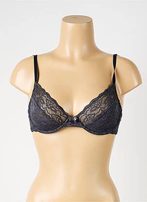 Soutien-gorge légère et transparente haut soutien-gorge emboitant gris EDC femme