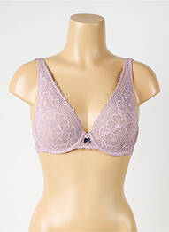Soutien-gorge broderie haut soutien-gorge emboitant violet ESPRIT femme