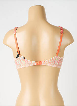 Soutien-gorge effet matière satinée haut soutien-gorge balconnet orange MARIE JO femme