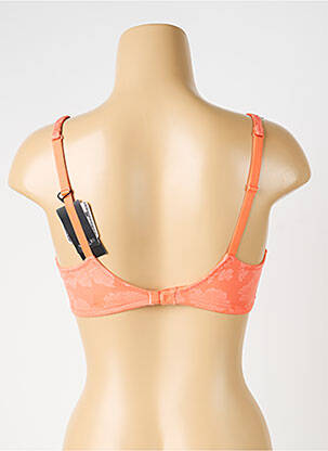 Soutien-gorge effet matière satinée haut soutien-gorge emboitant orange MARIE JO femme
