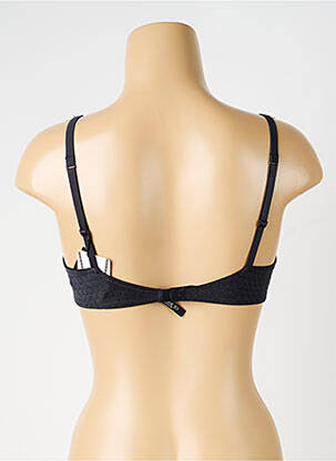 Soutien-gorge effet matière satinée haut soutien-gorge emboitant noir MARIE JO femme