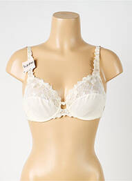 Soutien-gorge légère et transparente haut soutien-gorge emboitant jaune LEJABY femme