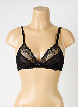 Soutien-gorge sans armature haut soutien-gorge emboitant noir LISE CHARMEL femme