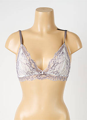 Soutien-gorge sans armature haut soutien-gorge emboitant gris ESPRIT femme