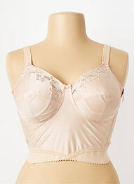 Soutien-gorge sans armature haut soutien-gorge emboitant beige PRIMADONNA femme