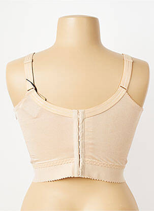 Soutien-gorge effet matière satinée haut soutien-gorge emboitant beige PRIMADONNA femme