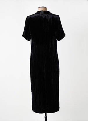 Robe pull stretch manches courtes noir COMPTOIR DES COTONNIERS femme