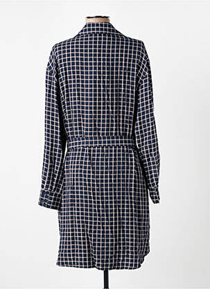 Robe courte manches longues manches longues bleu COMPTOIR DES COTONNIERS femme