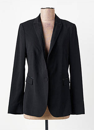Blazer poches noir DEVERNOIS femme