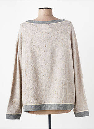 Pull stretch manches longues gris D.SPORT femme