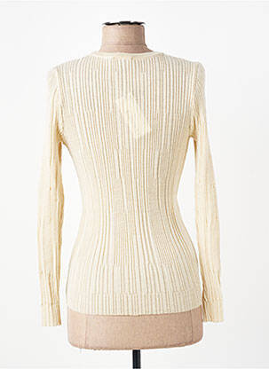 Pull stretch manches longues or CLAUDIUS femme