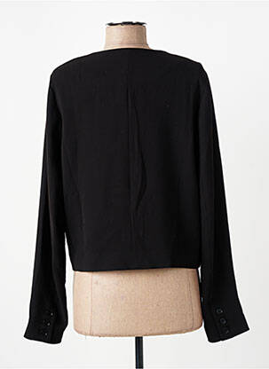 Blazer poignets boutonnés noir LA FEE MARABOUTEE femme