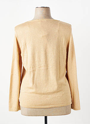 Pull coupe cintrée manches longues beige THERMOLACTYL BY DAMART femme