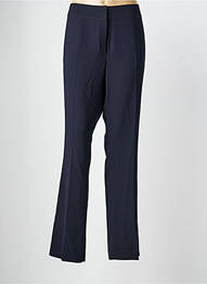 Pantalon droit taille à pinces taille normale noir DEVERNOIS femme