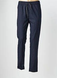 Pantalon slim taille élastique taille normale noir DEVERNOIS femme