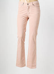Jeans coupe slim taille normale taille normale rouge DEVERNOIS femme