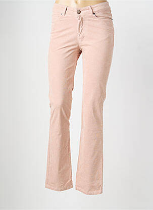 Jeans coupe slim taille normale taille normale rouge DEVERNOIS femme