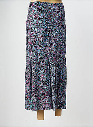 Jupe longue doublure noir LA FEE MARABOUTEE femme