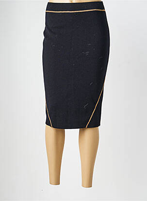 Jupe mi-longue stretch noir D.SPORT femme