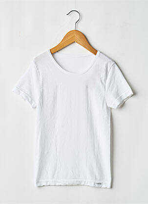 T-shirt stretch manches courtes blanc IMPETUS femme