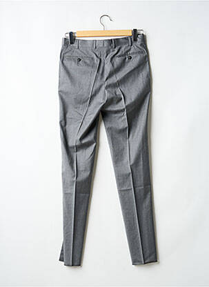 Pantalon slim tissage chiné taille normale gris FACONNABLE homme