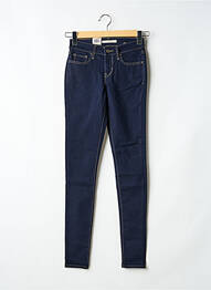 Jeans skinny tissage brut taille normale bleu LEVI'S femme