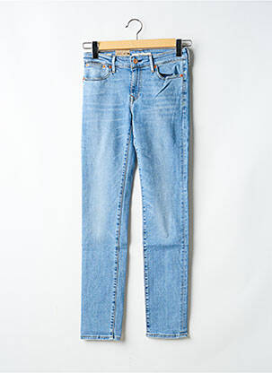 Jeans coupe slim stretch taille normale bleu LEVI'S femme