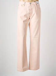 Jeans coupe droite fermeture boutonnée sur le devant taille normale rose LEVI'S homme