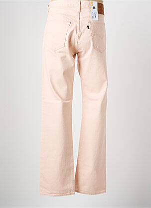 Jeans coupe droite fermeture boutonnée sur le devant taille normale rose LEVI'S homme