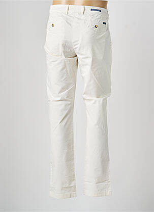 Pantalon chino tissage popeline taille normale beige FACONNABLE homme