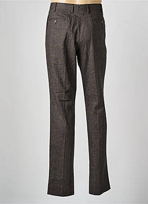 Pantalon slim taille à pinces taille normale marron FACONNABLE homme