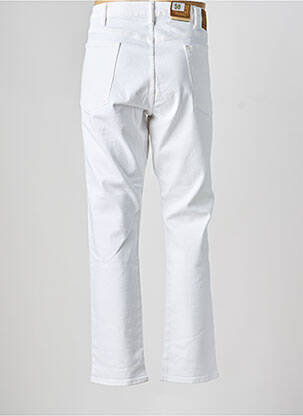 Jeans coupe droite fermeture zippée sous rabat boutonné taille normale blanc RALPH LAUREN homme