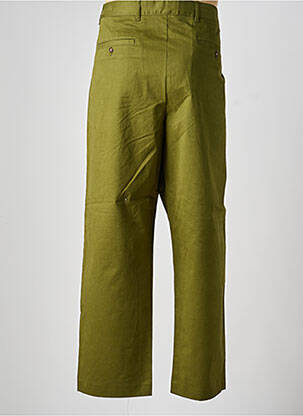 Pantalon chino tissage popeline taille normale vert TOMMY HILFIGER homme