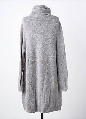 Pull tunique manches longues manches longues gris RHUM RAISIN femme