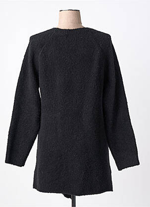 Pull tunique col rond manches longues noir RHUM RAISIN femme