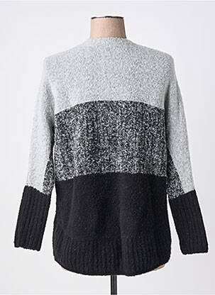 Pull coupe droite manches longues noir RHUM RAISIN femme